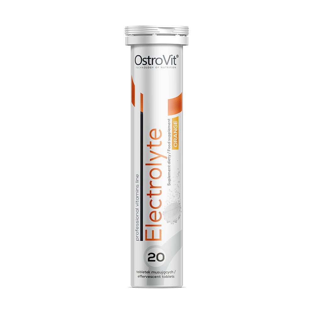 Електроліти OstroVit Electrolyte зі смаком апельсину, 20 таблеток
